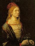 Albrecht Durer Self Portrait _8 painting